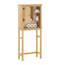 Armoire pour machine à laver salle de bain Corona pin massif