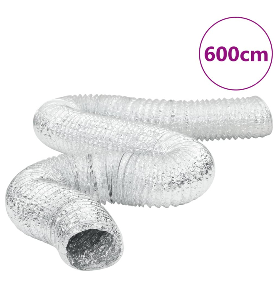 Conduit de ventilation aluminium 6 m Ø10 cm