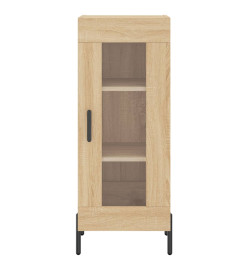 Buffet Chêne sonoma 34,5x34x90 cm Bois d'ingénierie