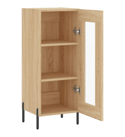 Buffet Chêne sonoma 34,5x34x90 cm Bois d'ingénierie