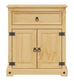 Armoire de salle de bain Corona 70x33x80 cm bois de pin massif