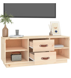 Meuble TV 100x34x40 cm Bois de pin massif