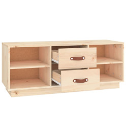 Meuble TV 100x34x40 cm Bois de pin massif