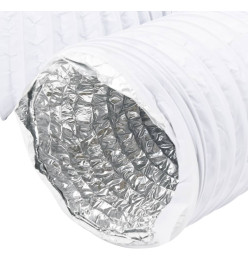 Conduit de ventilation aluminium et PVC 6 m Ø15 cm