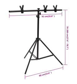 Kit de studio photo avec éclairage toile de fond et réflecteur