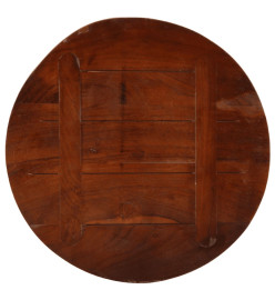 Dessus de table Ø 40x3,8 cm rond bois massif de récupération