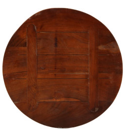 Dessus de table Ø 90x2,5 cm rond bois massif de récupération