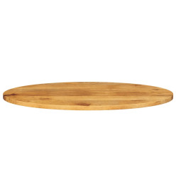 Dessus de table 140x60x2,5 cm ovale bois massif de manguier