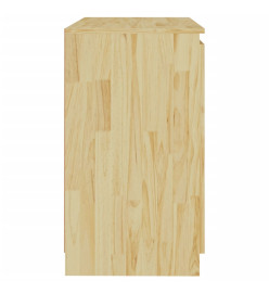 Armoire latérale 60x36x65 cm bois de pin massif