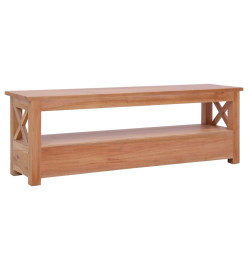 Meuble TV 115x30x40 cm Bois d'acajou massif