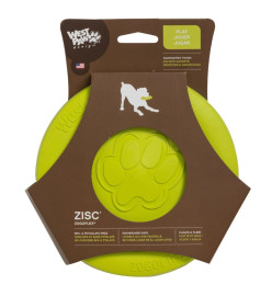 Zogoflex Frisbee pour chiens Zisc Taille L Vert 1936