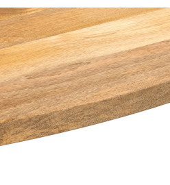 Dessus de table 110x40x2,5 cm ovale bois massif de manguier