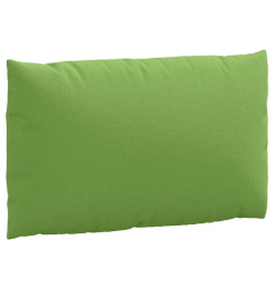 Coussins de palette lot de 2 vert mélangé tissu