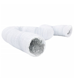 Conduit de ventilation aluminium et PVC 6 m Ø10 cm