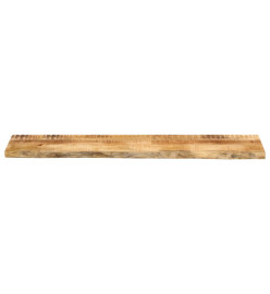 Dessus de table 180x30x3,8 cm bord vivant bois massif manguier