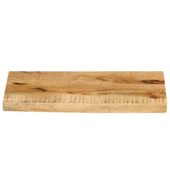 Dessus de table 60x30x3,8 cm bord vivant bois massif manguier