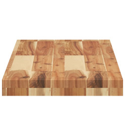 Dessus de table 100x30x4 cm rectangulaire bois massif d'acacia