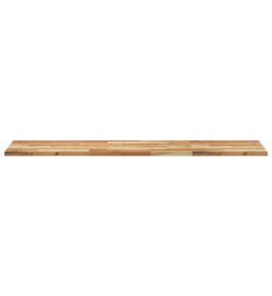 Dessus de table rectangulaire 140x40x2 cm bois massif d'acacia