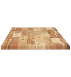 Dessus de table rectangulaire 140x40x2 cm bois massif d'acacia