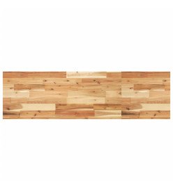 Dessus de table 120x40x4 cm rectangulaire bois massif d'acacia