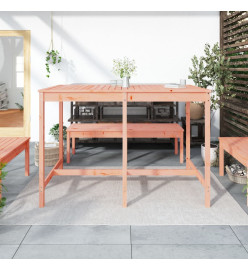 Table de jardin 159,5x82,5x110 cm bois massif de douglas