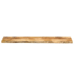 Dessus de table 160x30x3,8 cm bord vivant bois massif manguier