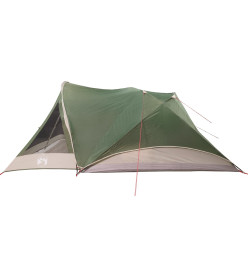 Tente de cabine familiale 6 personnes vert imperméable