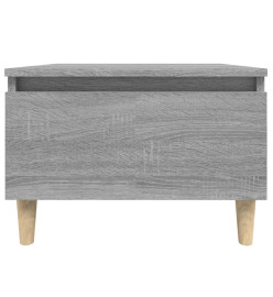 Table d'appoint Sonoma gris 50x46x35 cm Bois d'ingénierie