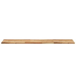 Dessus de table rectangulaire 120x40x2 cm bois massif d'acacia