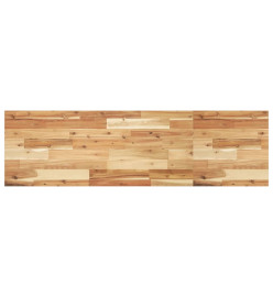 Dessus de table rectangulaire 160x40x2 cm bois massif d'acacia