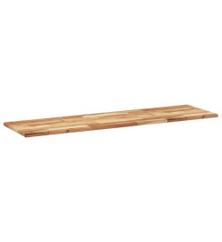 Dessus de table rectangulaire 160x40x2 cm bois massif d'acacia