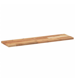 Dessus de table rectangulaire 100x20x2 cm bois massif d'acacia