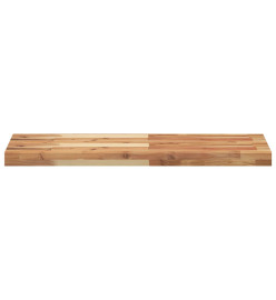 Dessus de table 80x30x4 cm rectangulaire bois massif d'acacia