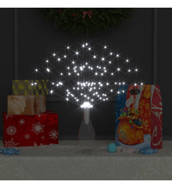 Feux d'artifice de Noël d'extérieur 2 pcs blanc 20 cm 280 LED