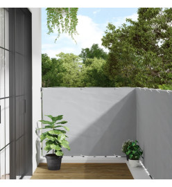 Écran d'intimité de jardin gris 400x120 cm PVC