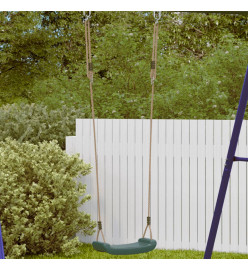 Balançoire d'extérieur d'enfants simple et corde réglable vert