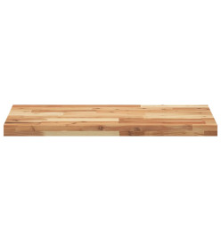 Dessus de table 80x40x4 cm rectangulaire bois massif d'acacia