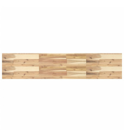 Dessus de table 140x30x4 cm rectangulaire bois massif d'acacia