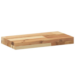 Étagères flottantes 3 pcs 40x20x4 cm acacia massif à l'huile