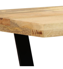 Table de salle à manger 120x60x76 cm Bois solide de manguier