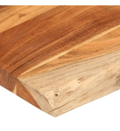 Dessus de table 110x60x2,5cm rectangulaire bois massif d'acacia