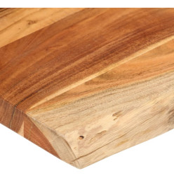 Dessus de table 160x40x3,8 cm rectangulaire bois massif acacia