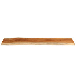 Dessus de table 110x40x3,8 cm rectangulaire bois massif acacia