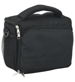 Sac pour appareil photo et housse imperméable noir tissu oxford