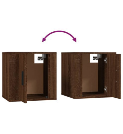 Ensemble de meubles TV 4 pcs Chêne marron Bois d'ingénierie