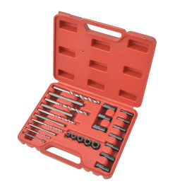 Kit d'extracteurs de boulons Acier 25 pièces