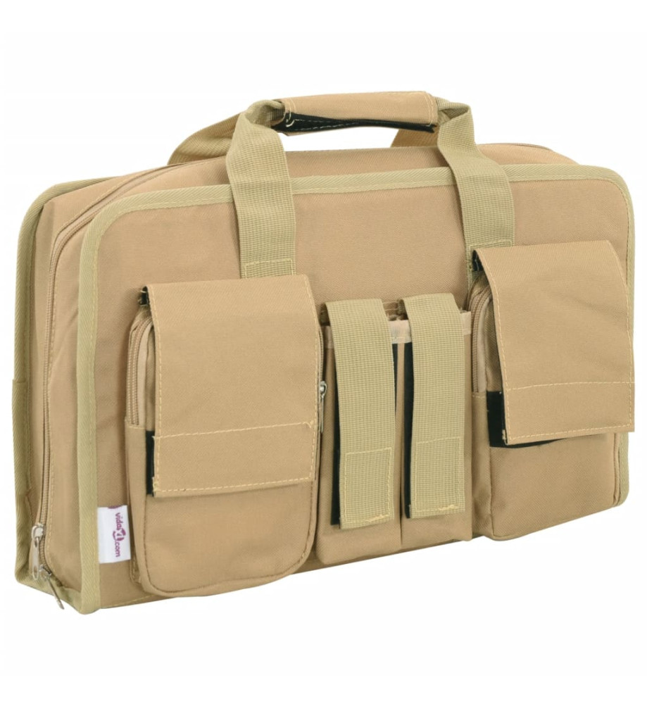 Sac de pistolet kaki 40x24x10 cm tissu oxford