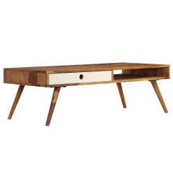 Table basse 110 x 50 x 35 cm Bois de Sesham massif