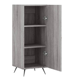 Buffet Sonoma gris 34,5x34x90 cm Bois d'ingénierie