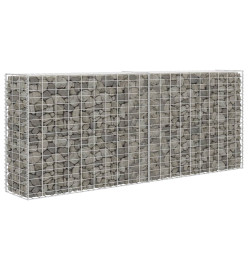 Panier de gabion Acier inoxydable 85 x 30 x 200 cm